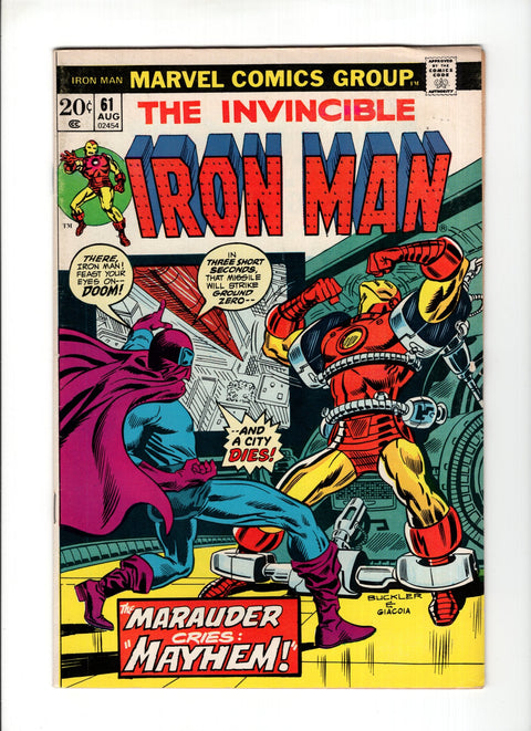 Iron Man, Vol. 1 #61A (1973) Marvel Comics 1973