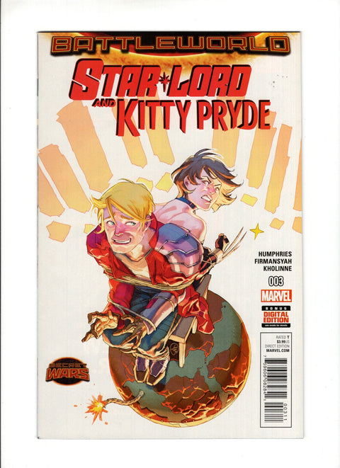 Star-Lord & Kitty Pryde #3A (2015) Marvel Comics 2015