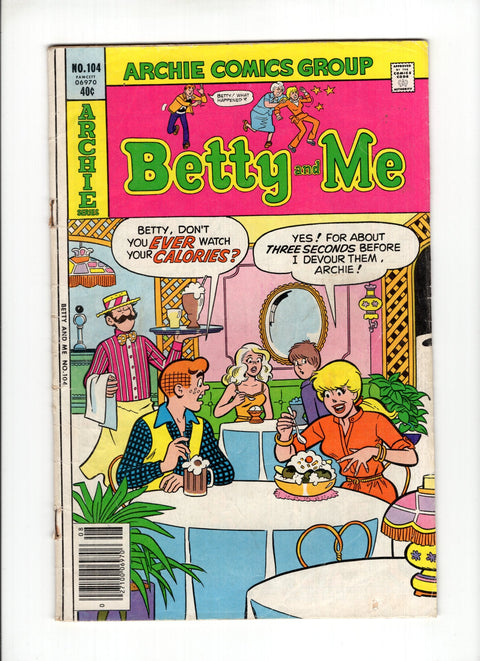 Betty and Me #104 (1979) Archie Comic Publications 1979