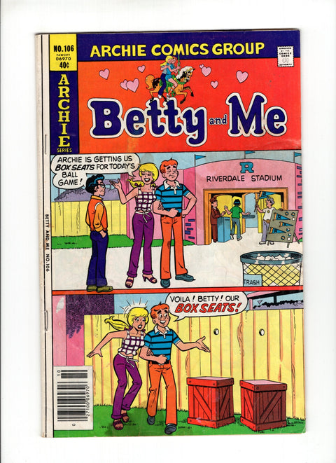 Betty and Me #106 (1979)   Archie Comic Publications 1979