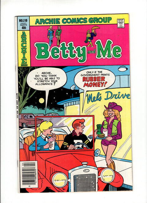 Betty and Me #110 (1980)   Archie Comic Publications 1980