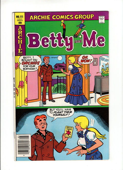 Betty and Me #111 (1980)   Archie Comic Publications 1980