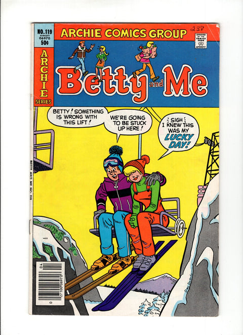 Betty and Me #119 (1981)   Archie Comic Publications 1981