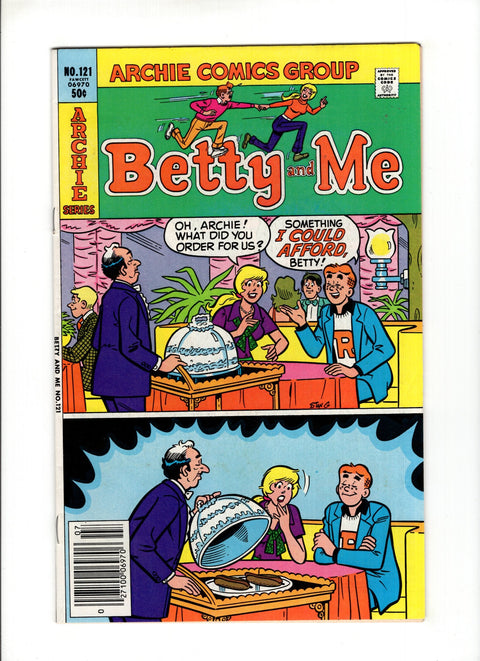 Betty and Me #121 (1981) Archie Comic Publications 1981