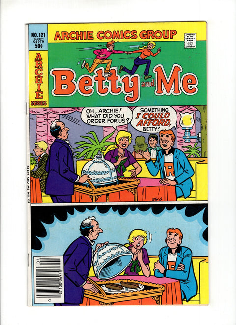 Betty and Me #121 (1981)   Archie Comic Publications 1981