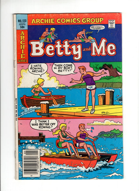 Betty and Me #123 (1981)   Archie Comic Publications 1981