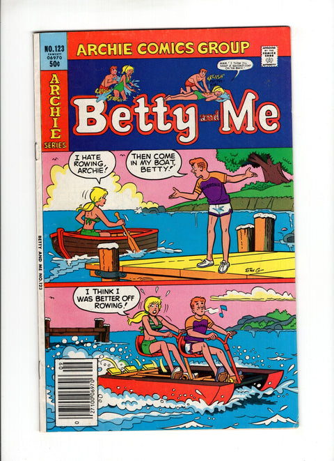 Betty and Me #123 (1981)   Archie Comic Publications 1981