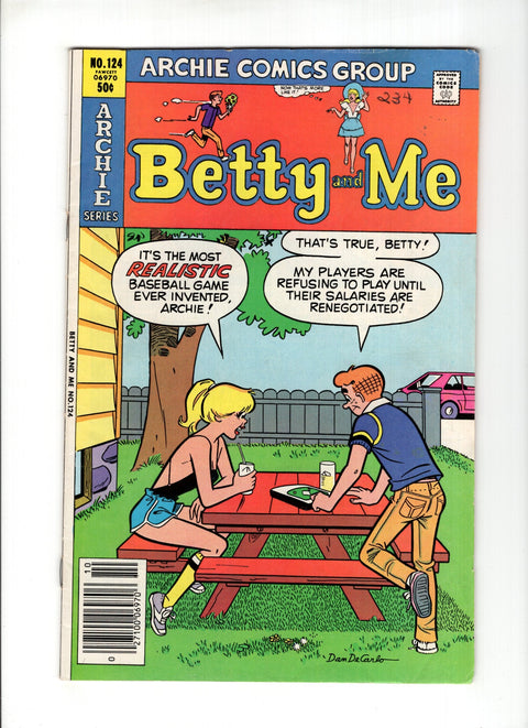 Betty and Me #124 (1981) Archie Comic Publications 1981