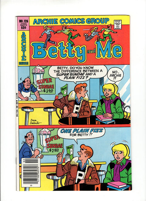 Betty and Me #126 (1982)   Archie Comic Publications 1982