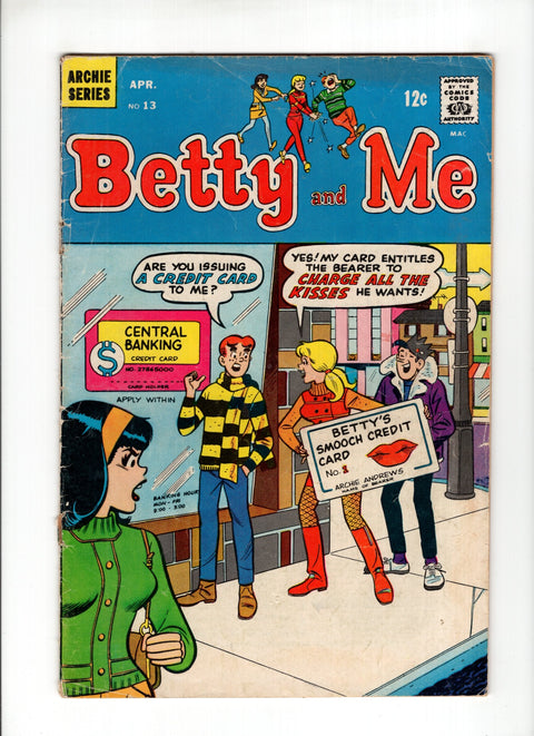 Betty and Me #13 (1968)   Archie Comic Publications 1968