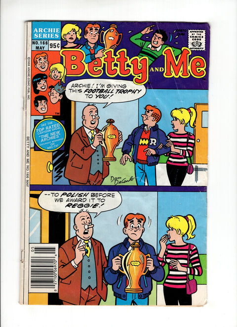 Betty and Me #166 (1988)   Archie Comic Publications 1988