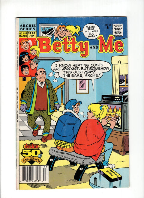 Betty and Me #189A (1991)   Archie Comic Publications 1991