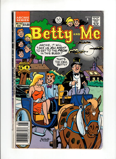 Betty and Me #192B (1991)   Archie Comic Publications 1991