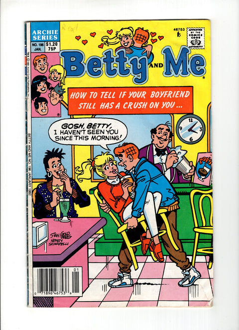 Betty and Me #196A (1992)   Archie Comic Publications 1992