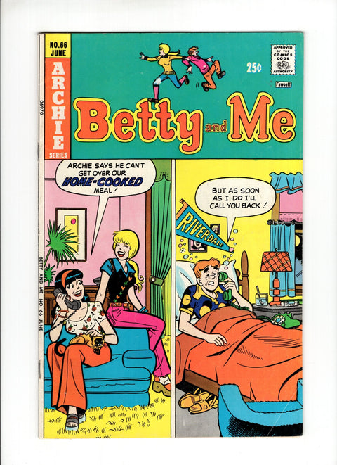 Betty and Me #66 (1975)   Archie Comic Publications 1975