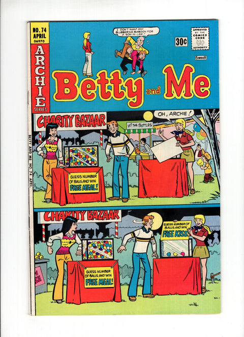 Betty and Me #74 (1976) Archie Comic Publications 1976