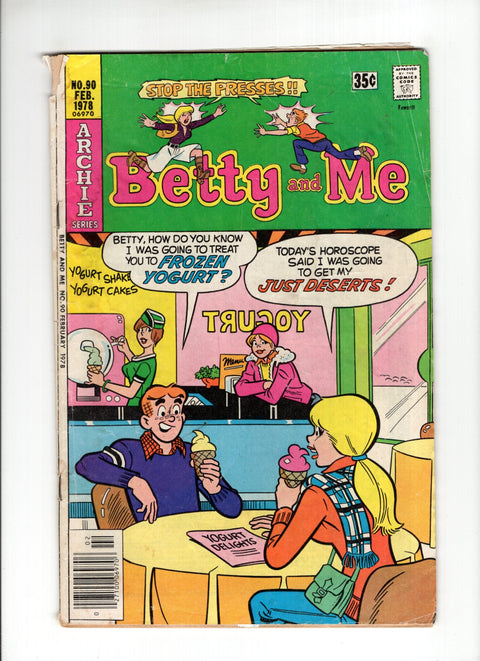 Betty and Me #90 (1978)   Archie Comic Publications 1978