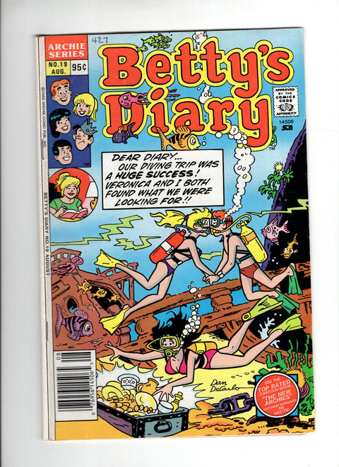 Betty's Diary #19A (1988) Archie Comic Publications 1988