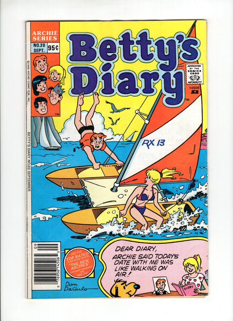 Betty's Diary #20 (1988)   Archie Comic Publications 1988
