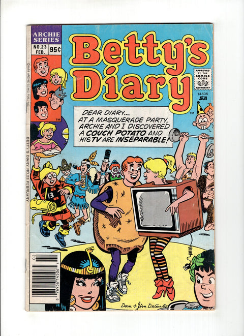Betty's Diary #23A (1989)   Archie Comic Publications 1989