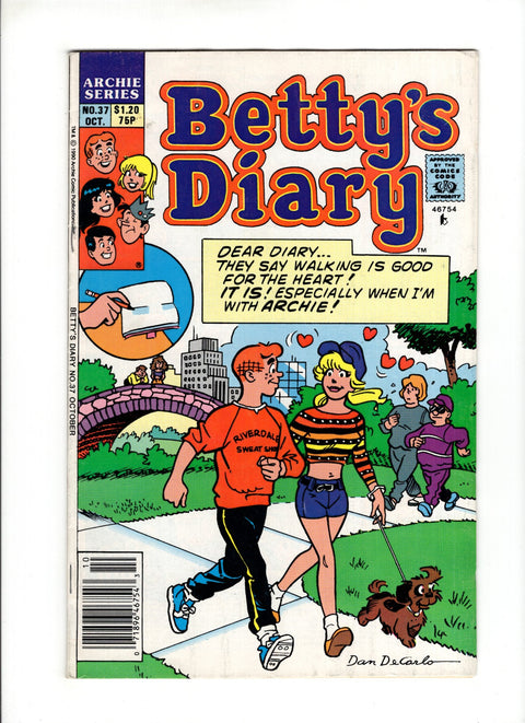Betty's Diary #37A (1990)   Archie Comic Publications 1990