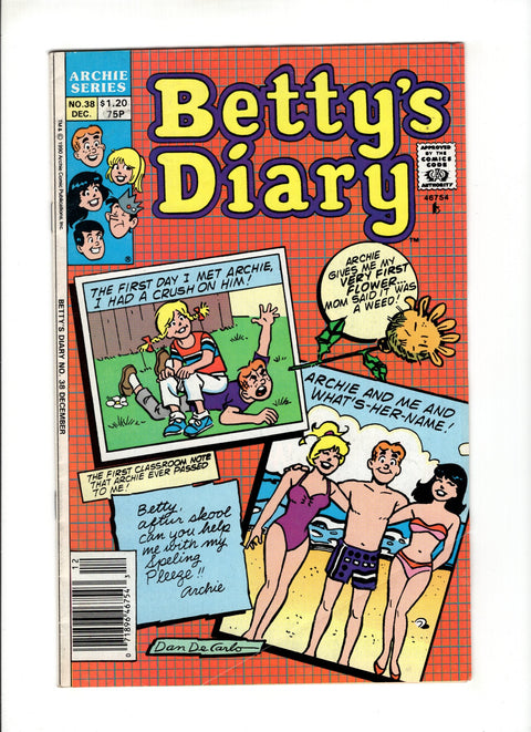 Betty's Diary #38 (1990) Archie Comic Publications 1990