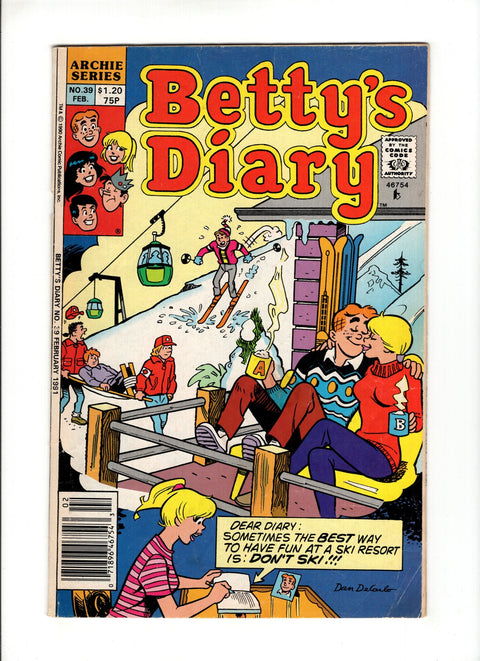 Betty's Diary #39 (1991)   Archie Comic Publications 1991