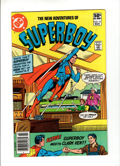 The New Adventures of Superboy #15B (1981) DC Comics 1981