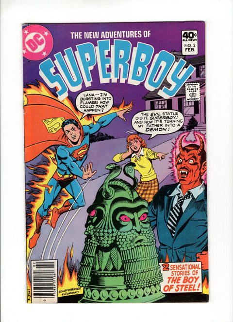 The New Adventures of Superboy #2B (1980) DC Comics 1980