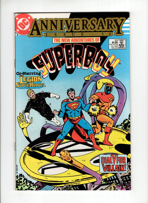 The New Adventures of Superboy #50A (1984) DC Comics 1984