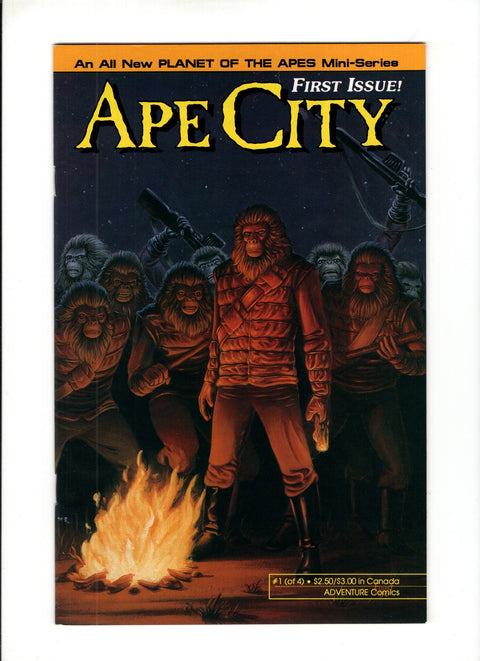 Ape City #1 (1990)   Malibu Comics 1990