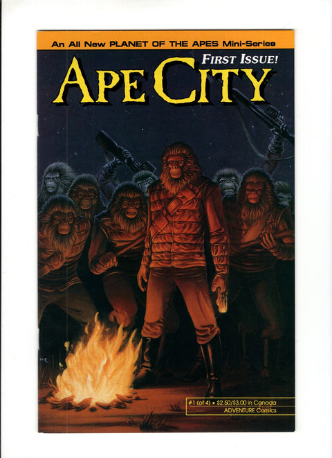 Ape City #1 (1990) Malibu Comics 1990