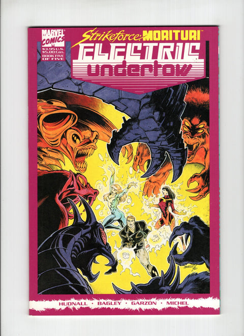 Strikeforce: Morituri - Electric Undertow #5 (1990) Marvel Comics 1990