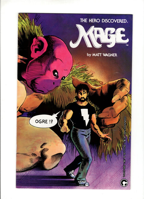 Mage: The Hero Discovered #4 (1984)   Comico 1984