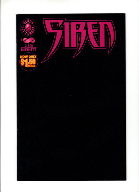 Siren: Infinity #0A (1995) Infinity - Black cover Infinity - Black cover Malibu Comics 1995