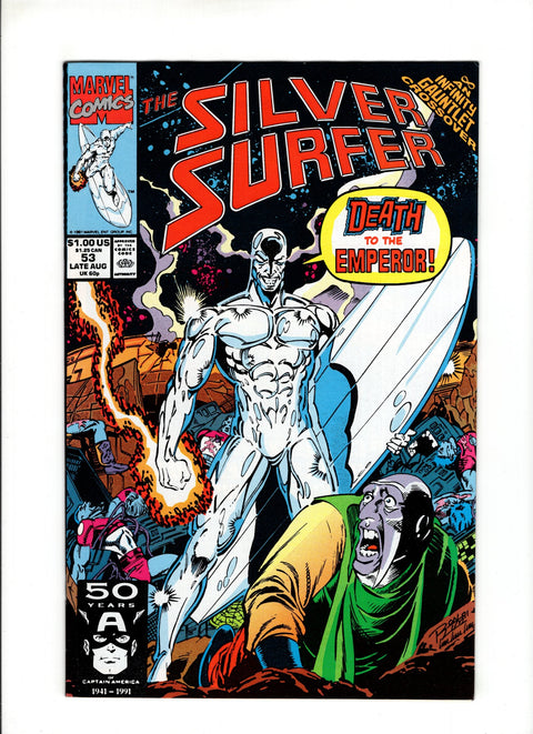 Silver Surfer, Vol. 3 #53A (1991) Marvel Comics 1991