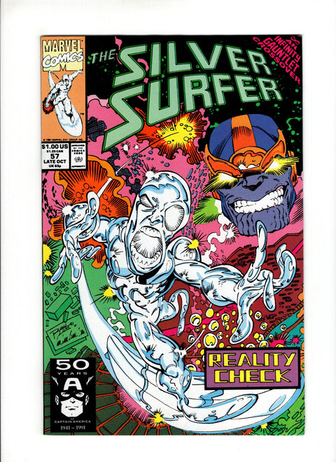 Silver Surfer, Vol. 3 #57A (1991)   Marvel Comics 1991