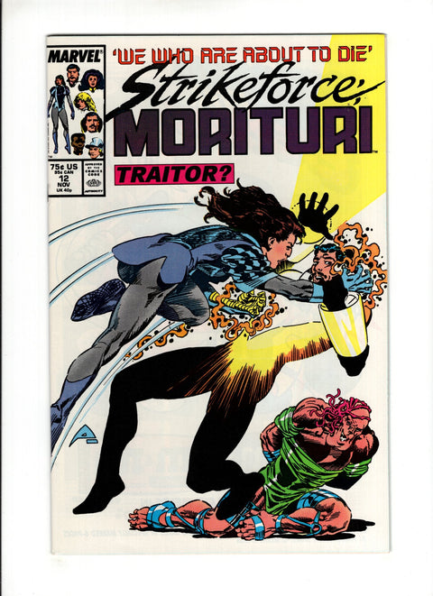 Strikeforce: Morituri #12 (1987)   Marvel Comics 1987