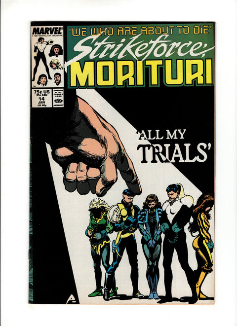 Strikeforce: Morituri #14 (1988)   Marvel Comics 1988