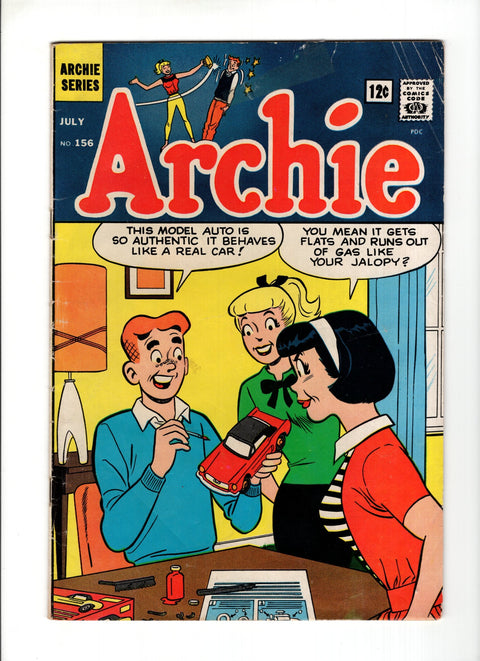 Archie, Vol. 1 #156 (1965) Archie Comic Publications 1965