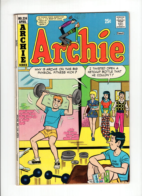 Archie, Vol. 1 #234 (1974) Archie Comic Publications 1974