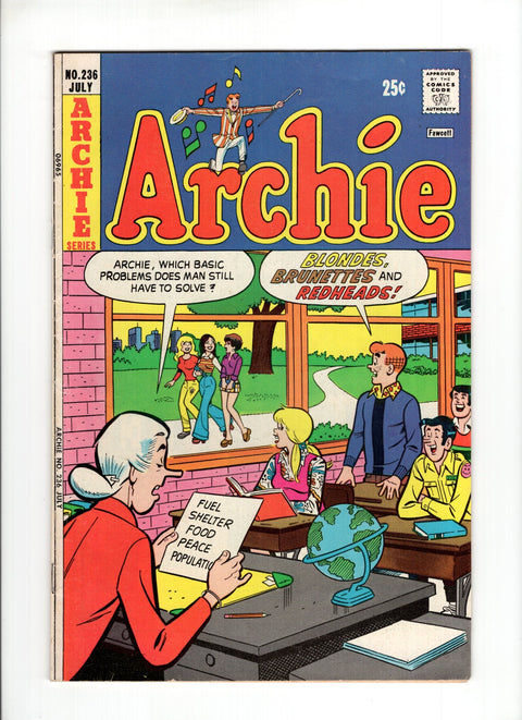 Archie, Vol. 1 #236 (1974) Archie Comic Publications 1974