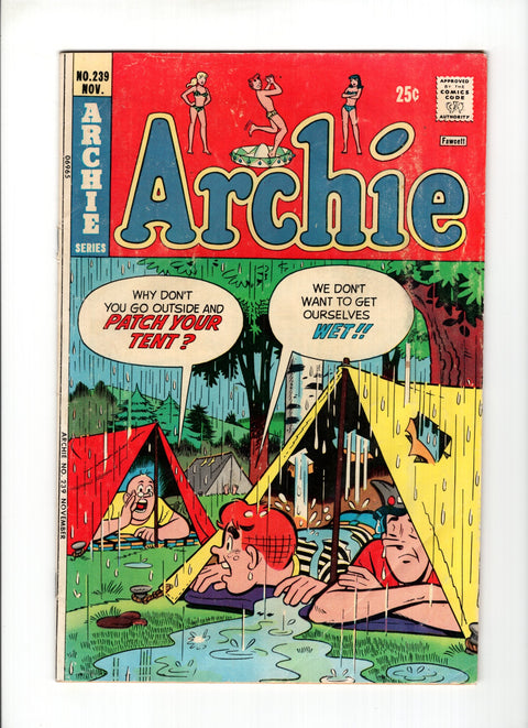Archie, Vol. 1 #239 (1974) Archie Comic Publications 1974