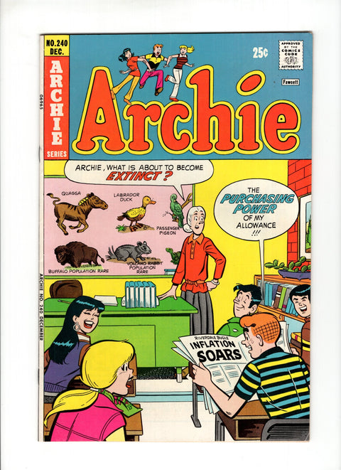 Archie, Vol. 1 #240 (1974) Archie Comic Publications 1974