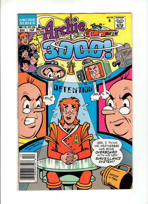 Archie 3000 #13C (1991) CPV Archie Comic Publications 1991