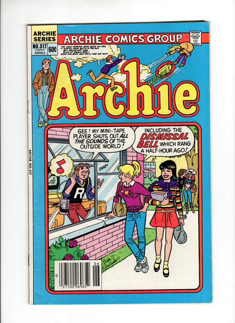 Archie, Vol. 1 #317 (1983) Archie Comic Publications 1983