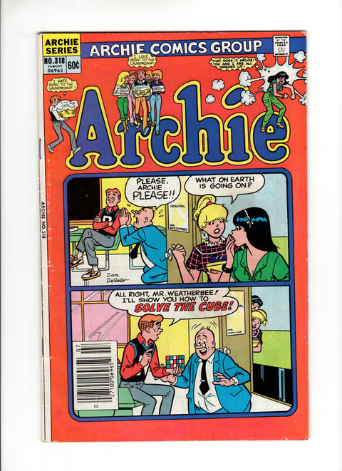 Archie, Vol. 1 #318 (1983) Archie Comic Publications 1983
