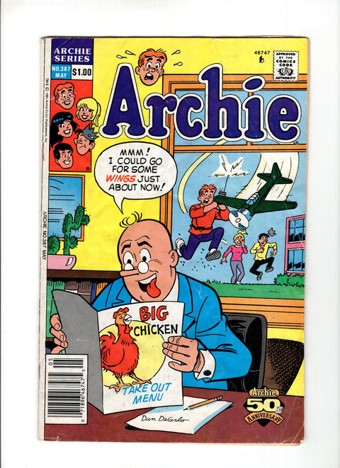 Archie, Vol. 1 #387A (1991) Archie Comic Publications 1991