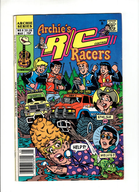 Archie's RC Racers #5C (1990) CPV Archie Comic Publications 1990