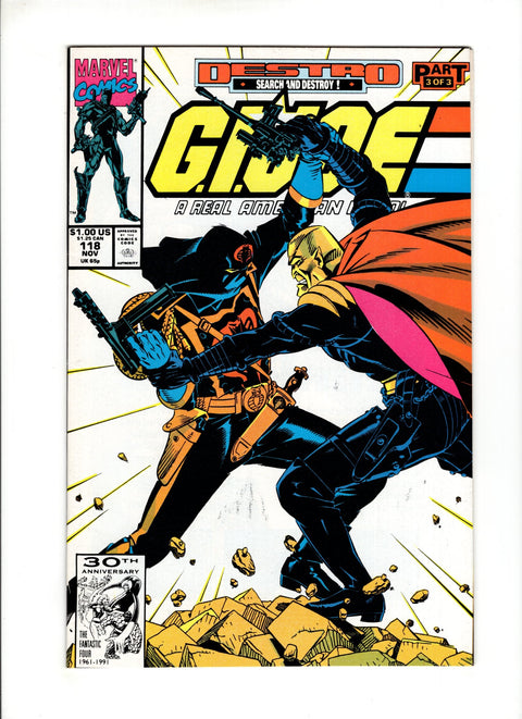 G.I. Joe: A Real American Hero (Marvel) #118A (1991) Marvel Comics 1991